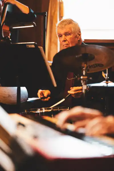 Drummer Bob Wylie