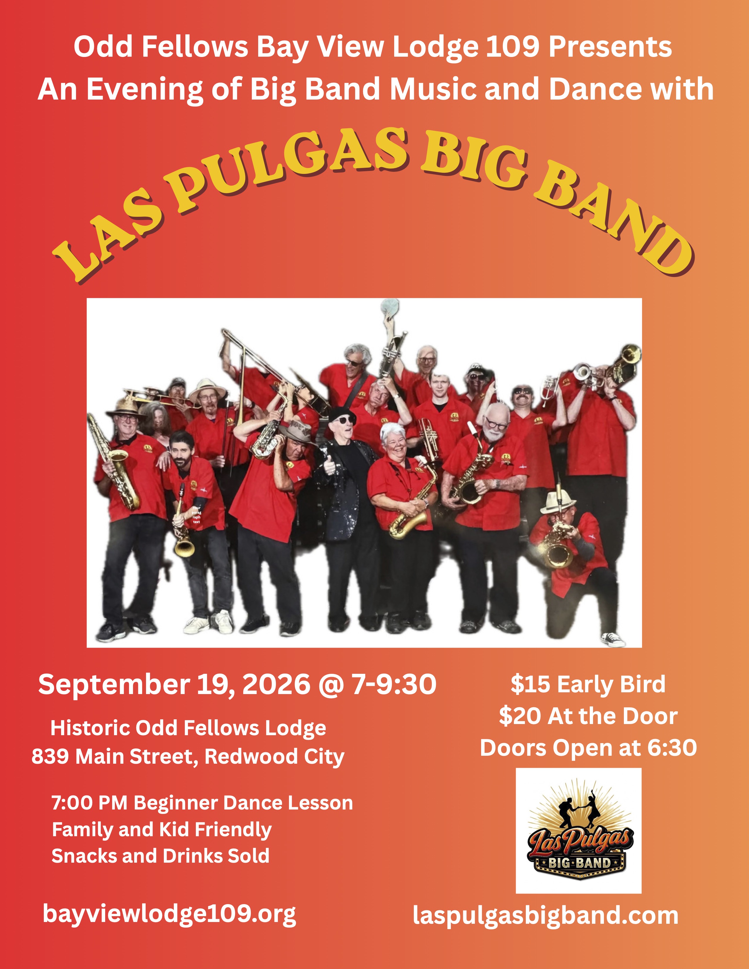 Dance at Odd Fellows Bayview Lodge